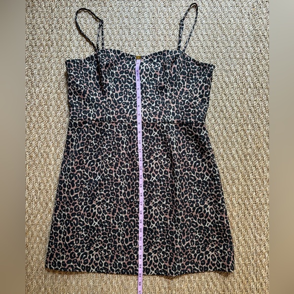 FRENCH CONNECTION | FC Leopard Cheetah Animal Print Bodycon Cocktail Dress - Picture 7 of 9